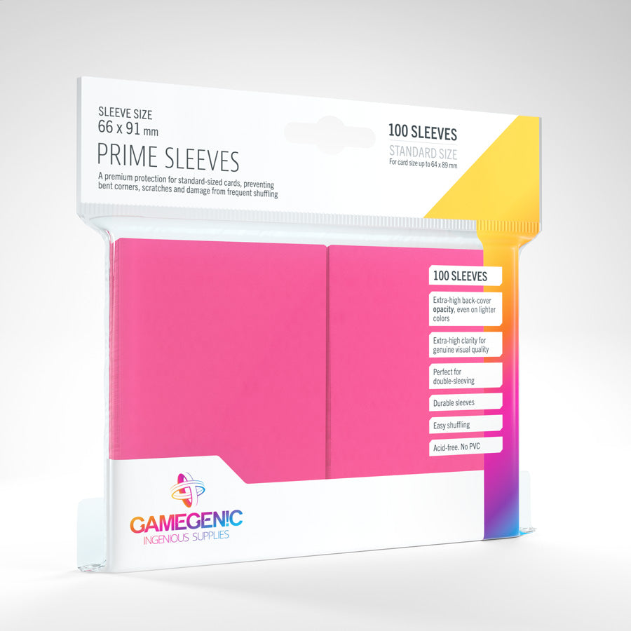 GAMEGENIC PRIME Sleeves Pink