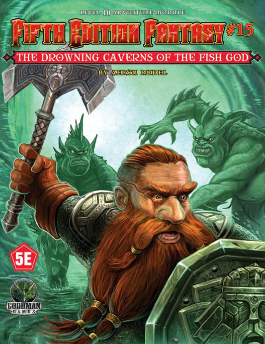 THE DROWNING CAVERNS OF THE FISH GOD #15
