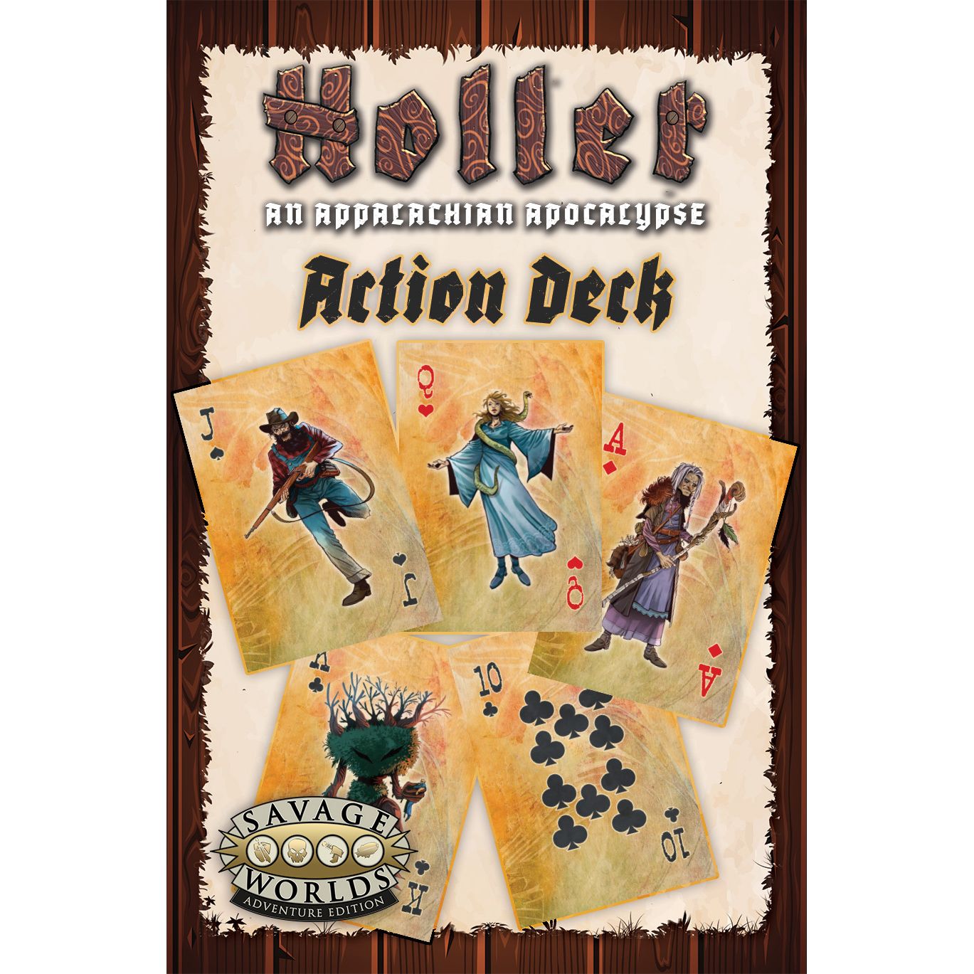 SAVAGE WORLDS HOLLER ACTION DECK