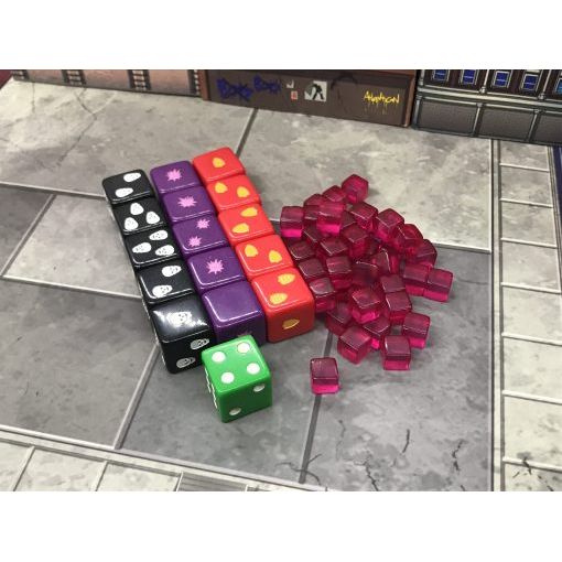 BOT WAR DICE & ENERGY CUBES