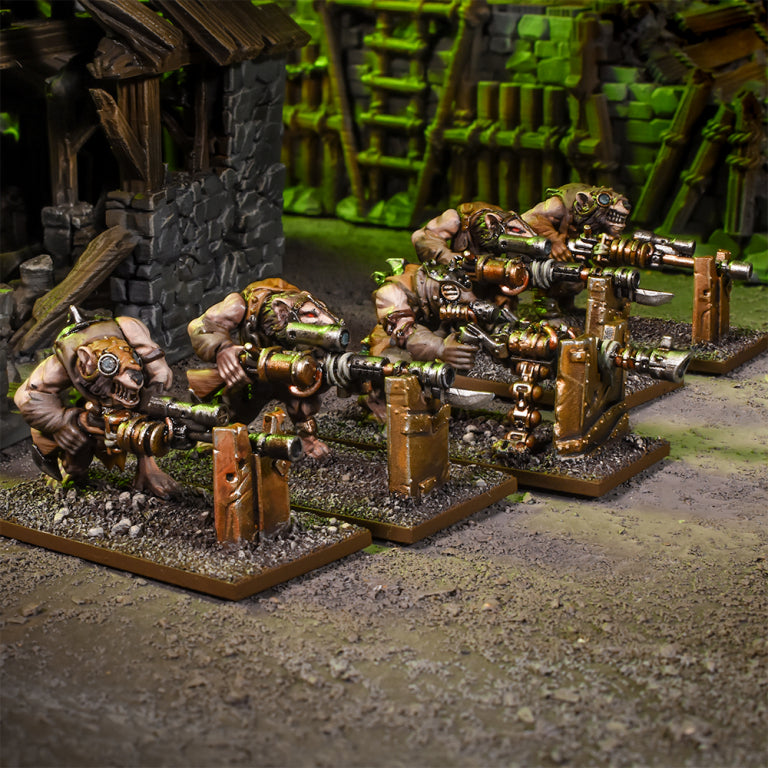 KINGS OF WAR RATKIN CLAWSHOTS TROOP