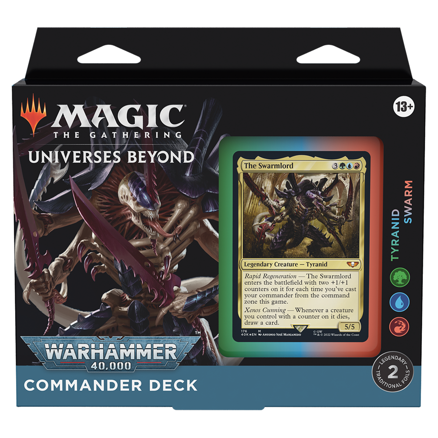 UNIVERSES BEYOND: WARHAMMER 40,000 TYRANID SWARM COMMANDER DECK