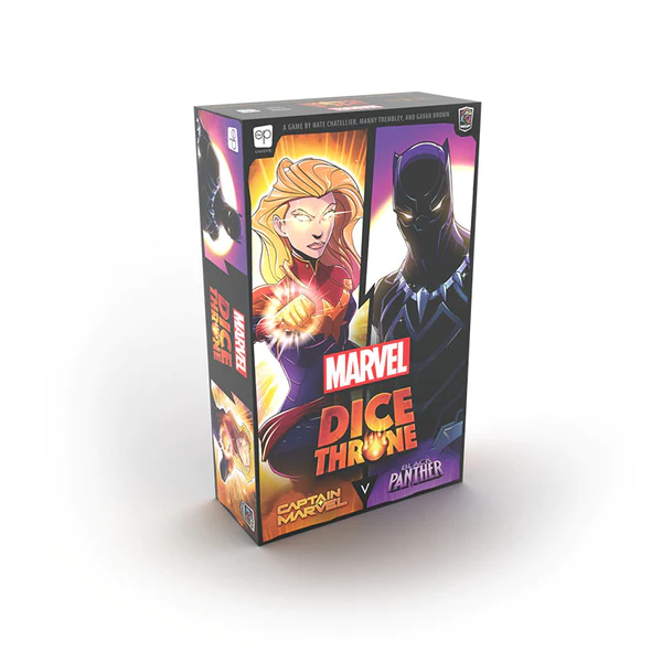 DICE THRONE MARVEL CAPTAIN MARVEL VS BLACK PANTHER