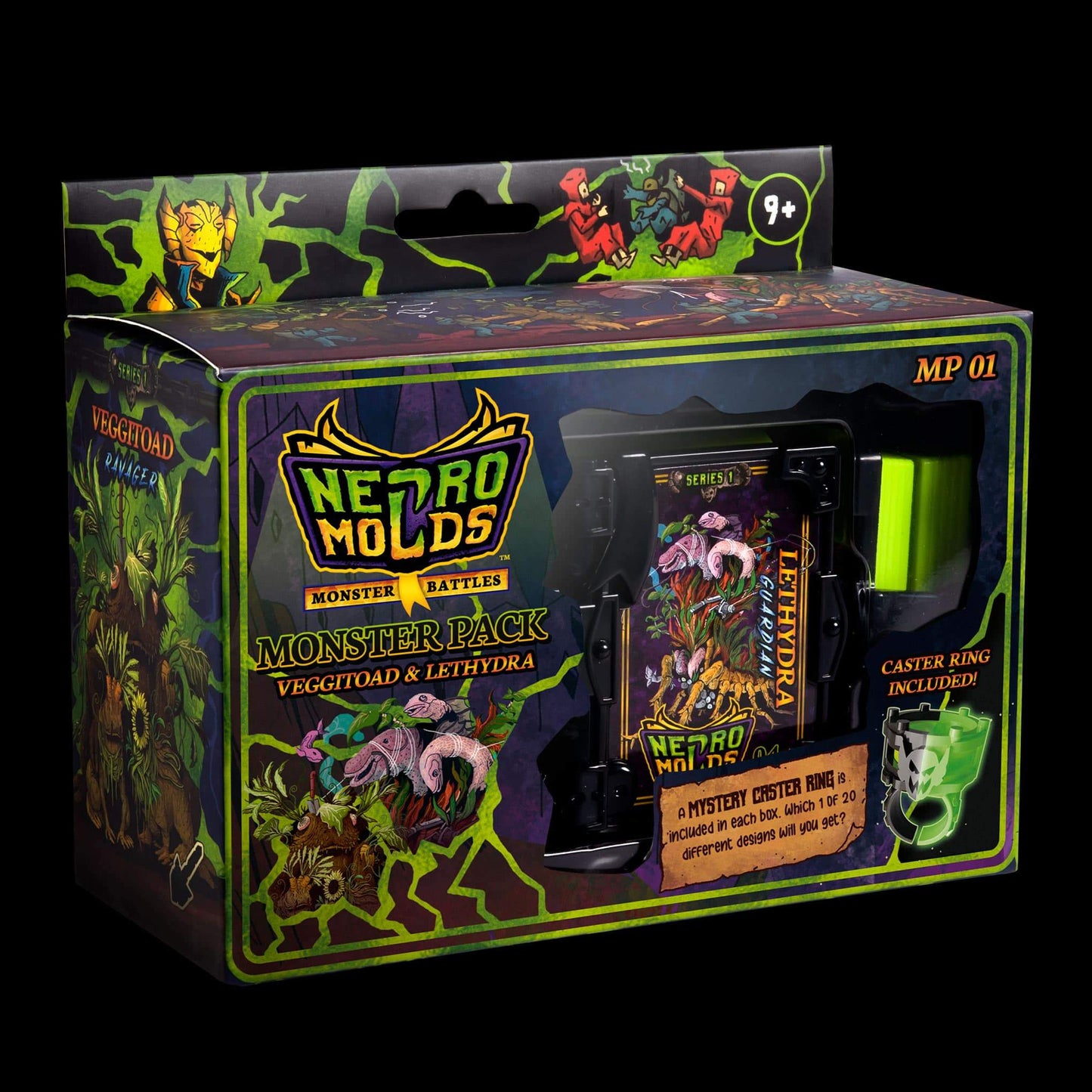 NECROMOLDS MONSTER PACK 1 LETHYDRA & VEGGITOAD