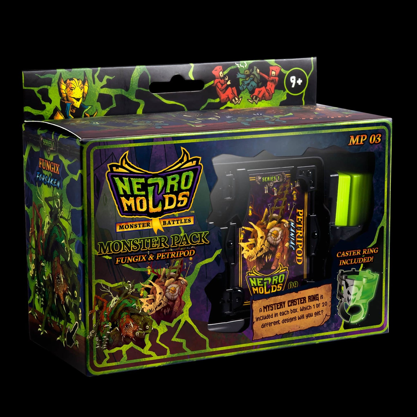 NECROMOLDS MONSTER PACK 3 FUNGIX & PETRIPOD