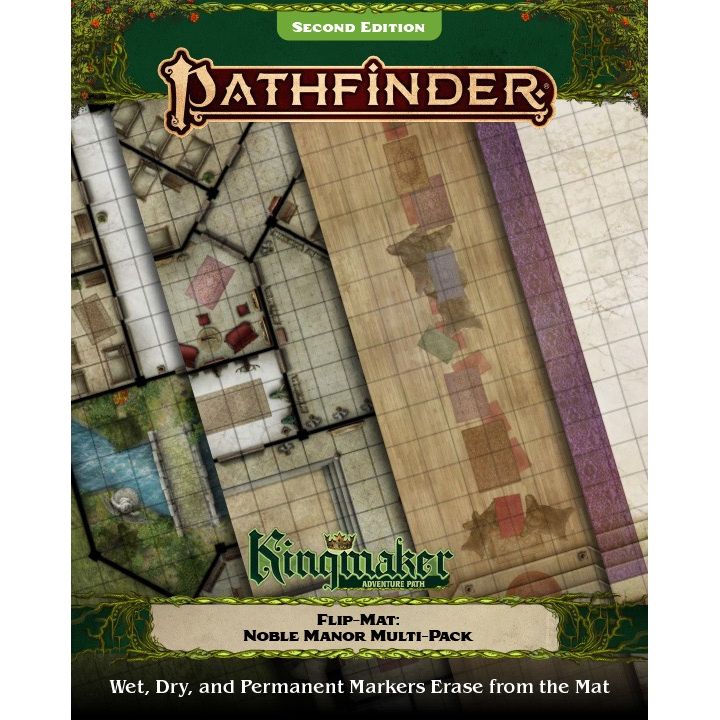 PATHFINDER FLIP MAT KINGMAKER MANOR