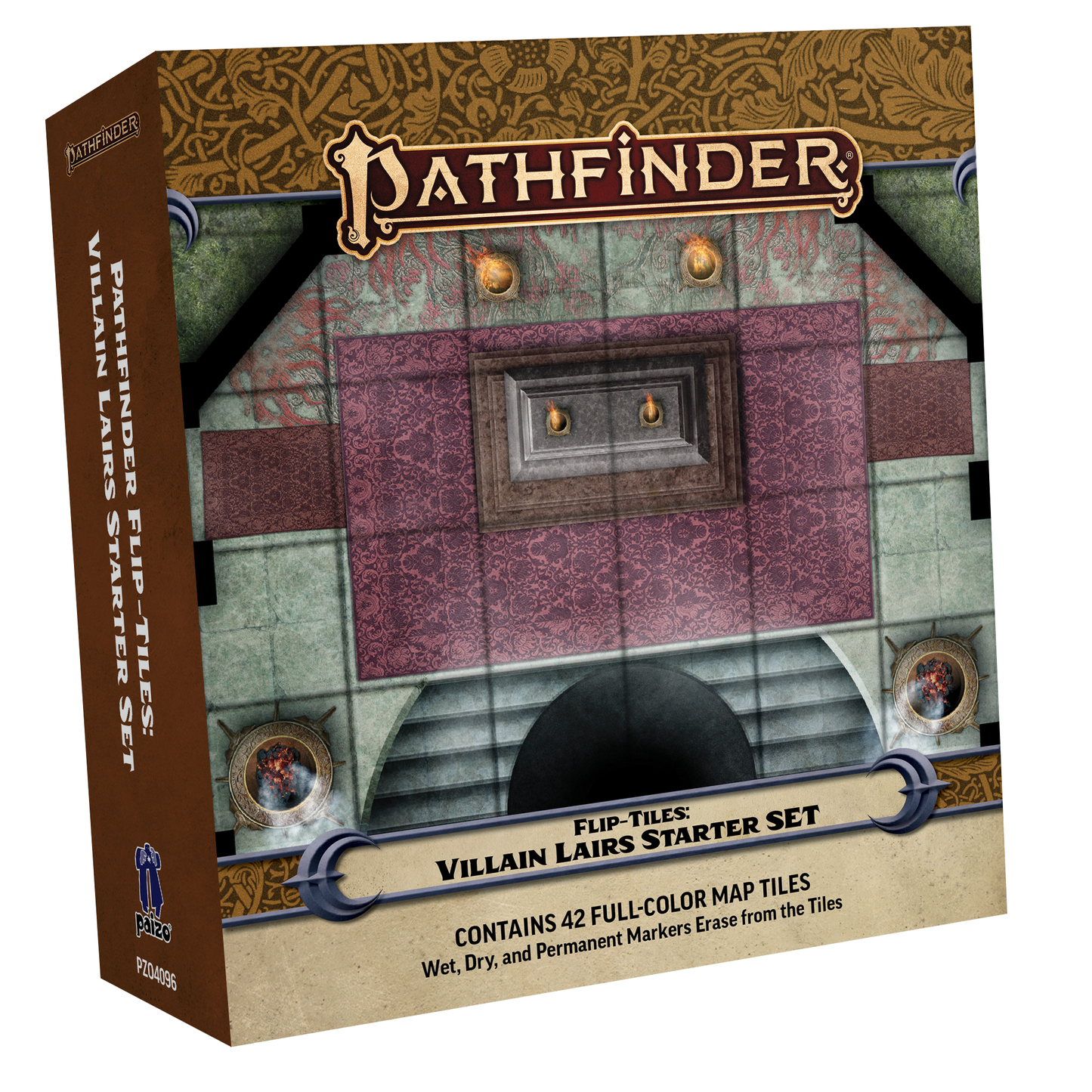 PATHFINDER FLIP TILES VILLAIN LAIRS STARTER SET