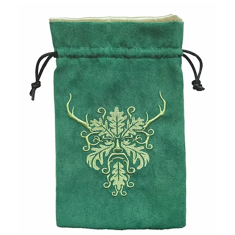 GREEN MAN DICE BAG