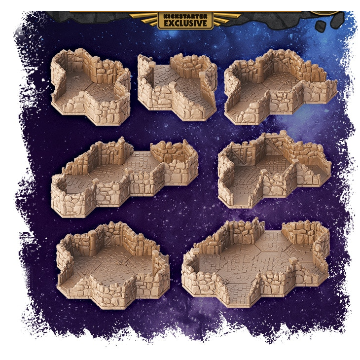 MASTERS OF THE UNIVERSE: 3D RUINS SET