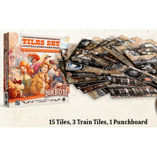 ZOMBICIDE UNDEAD OR ALIVE: WESTERN TILES PACK