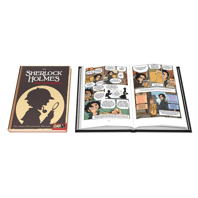 SHERLOCK HOLMES FOUR INVESTIGATIONS