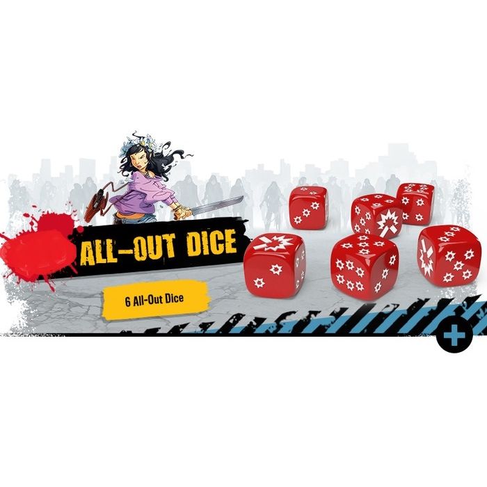 ZOMBICIDE 2ND EDITION ALL-OUT DICE