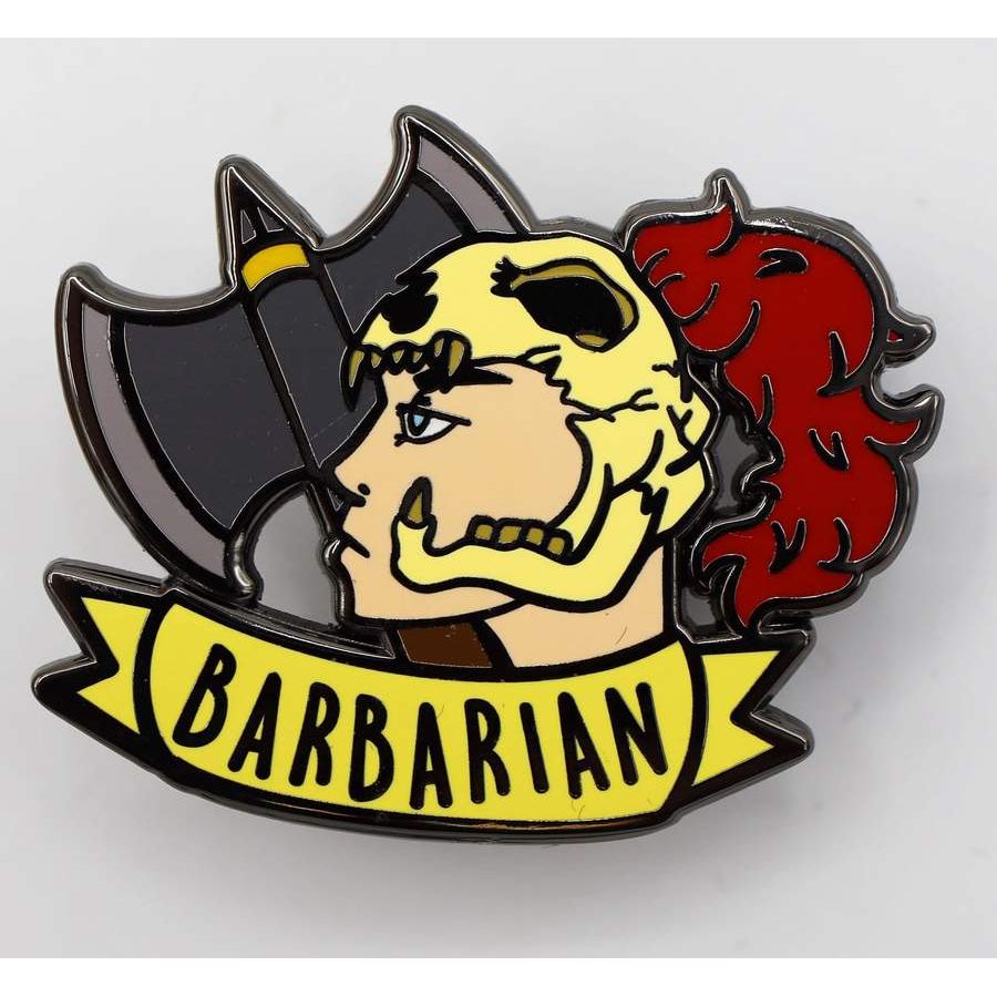 BANNER CLASS PIN : BARBARIAN