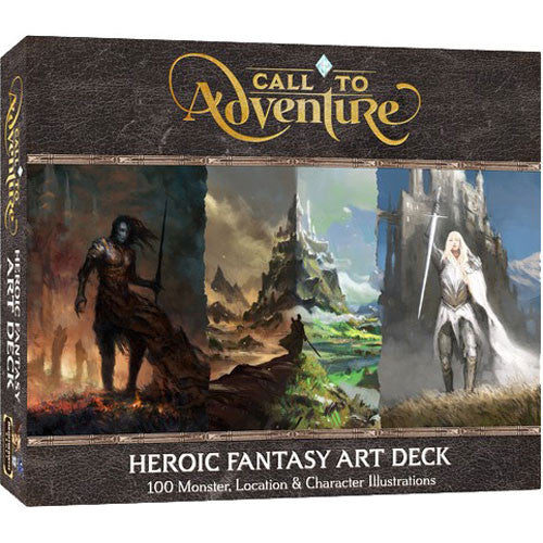 CALL TO ADVENTURE HEROIC FANTASY ART DECK