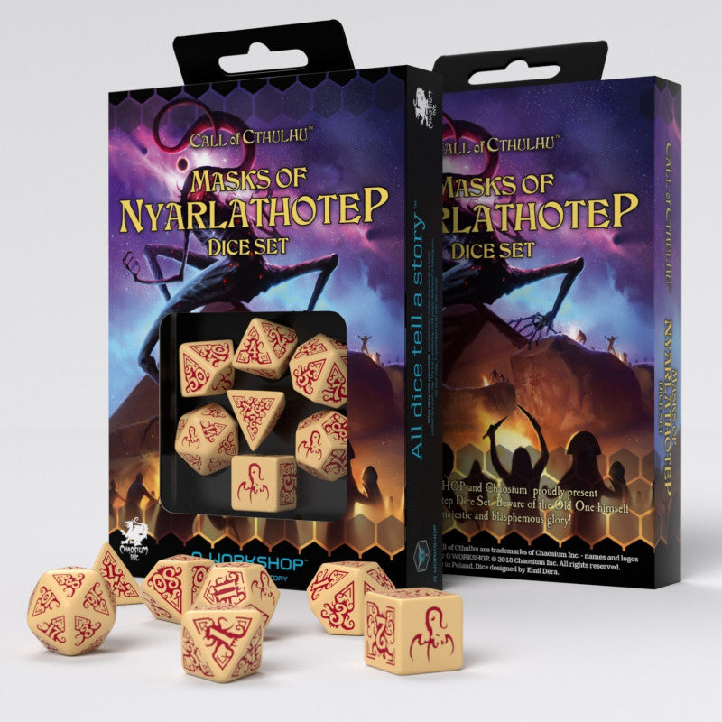 CALL OF CTHULHU: MASKS OF NYARLATHOTEP DICE