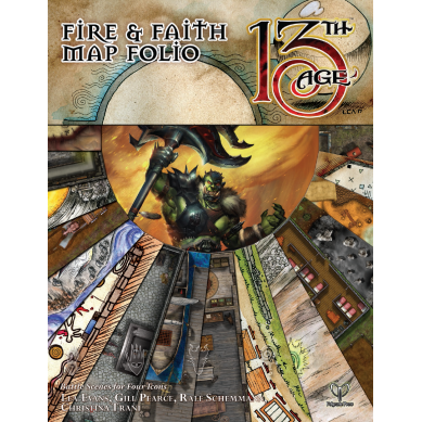 13TH AGE: FIRE AND FAITH MAP FOLIO