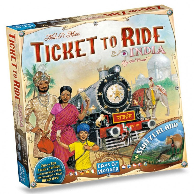 TICKET TO RIDE INDIA (MAP COLLECTION 2)