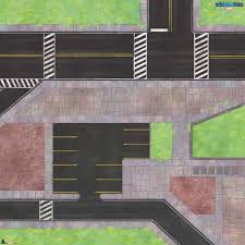 MARVEL CRISIS PROTOCOL MIDTOWN MAYHEM GAME MAT