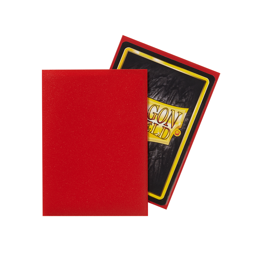 DRAGON SHIELD: MATTE SLEEVES CRIMSON