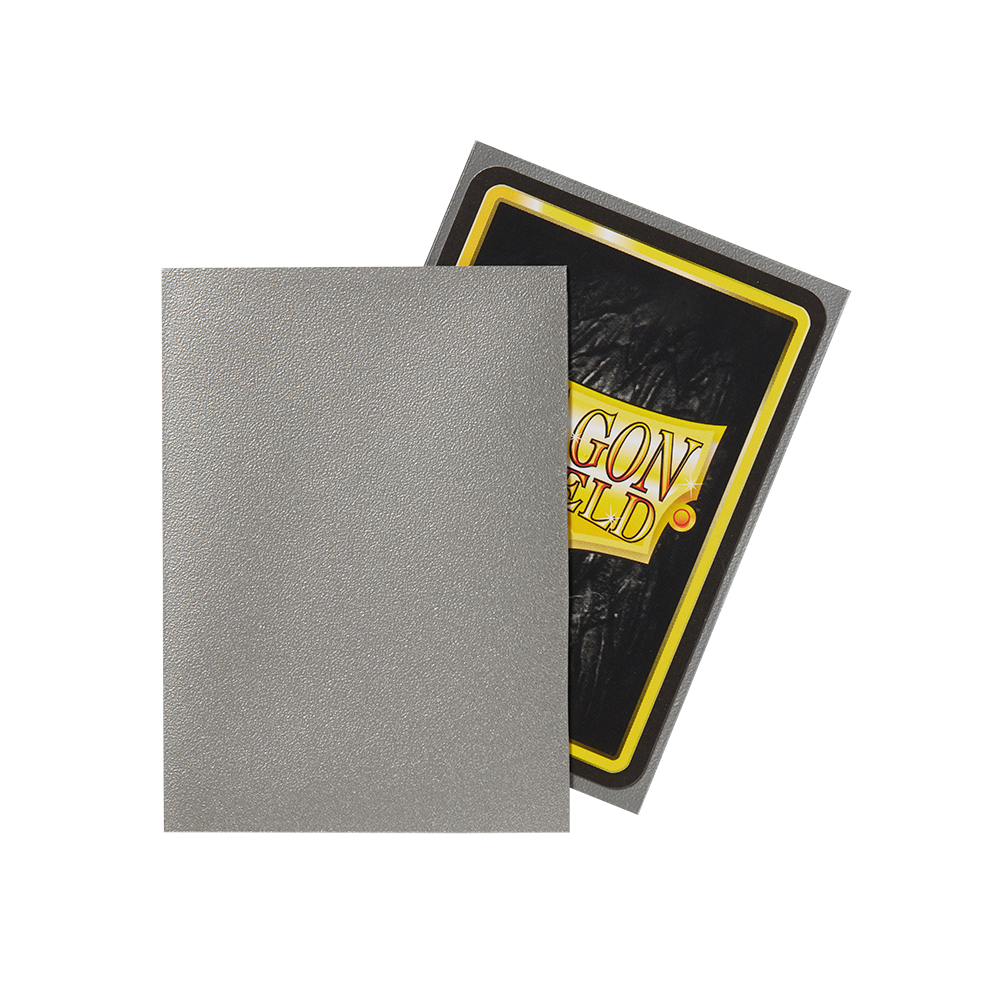 DRAGON SHIELD: MATTE SLEEVES SILVER