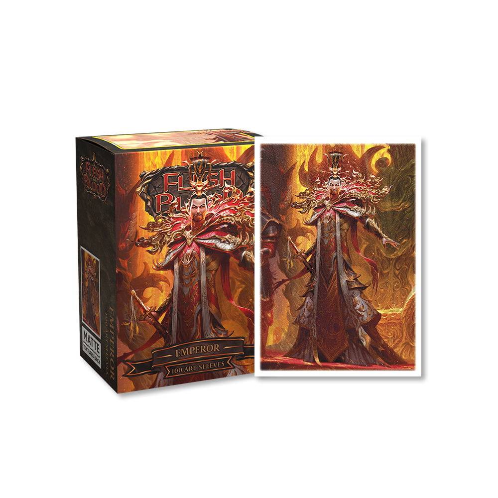DRAGON SHIELD: FLESH & BLOOD MATTE ART SLEEVES EMPEROR