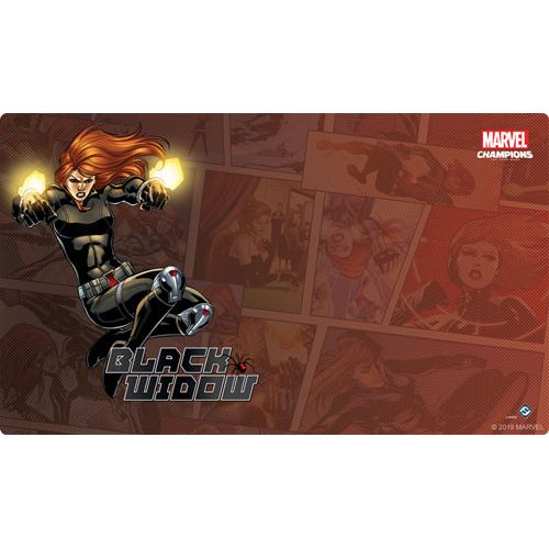 MARVEL CHAMPIONS: BLACK WIDOW PLAYMAT