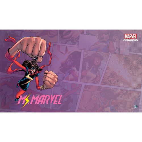 MARVEL CHAMPIONS: MS. MARVEL PLAYMAT
