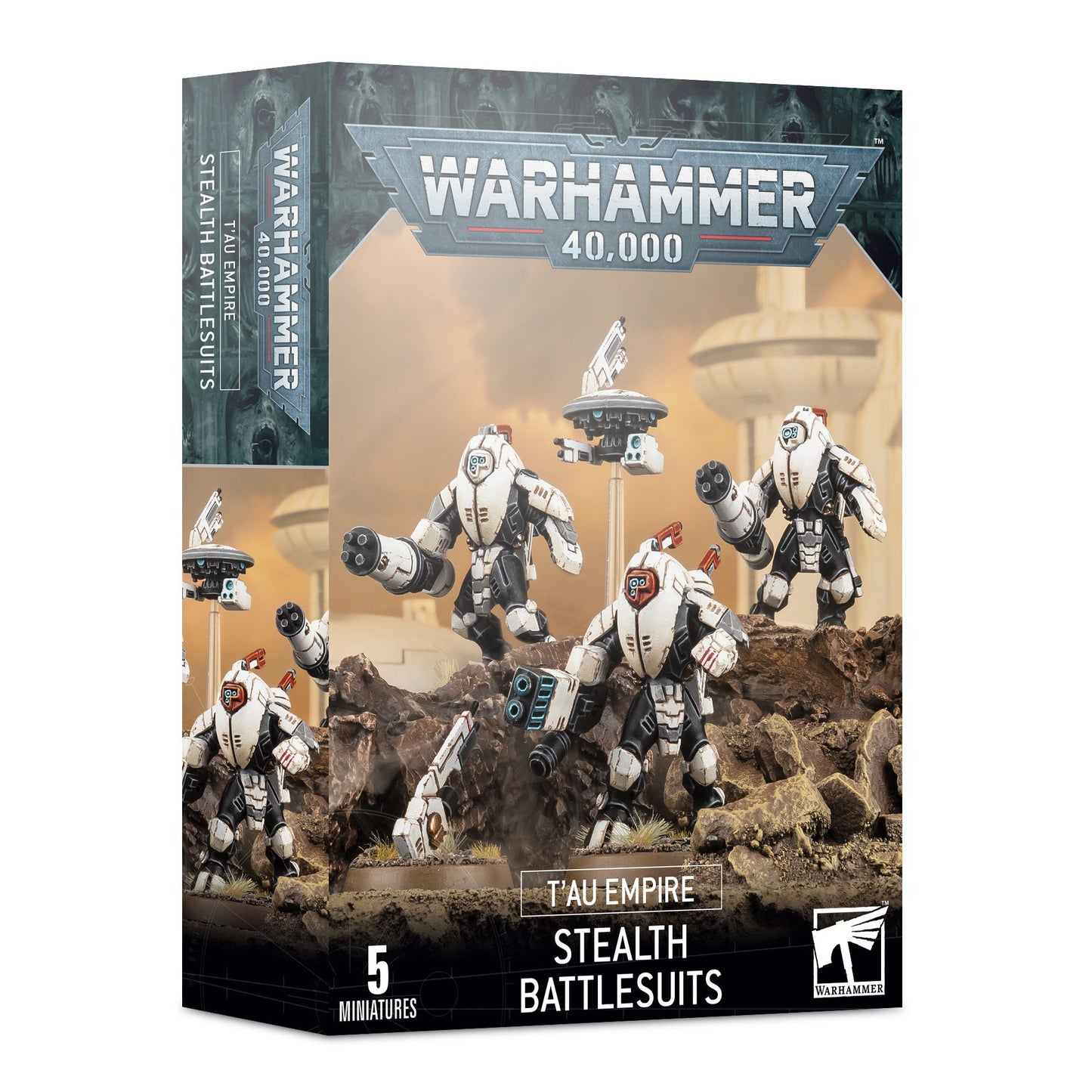 T'AU EMPIRE XV25 STEALTH BATTLESUITS