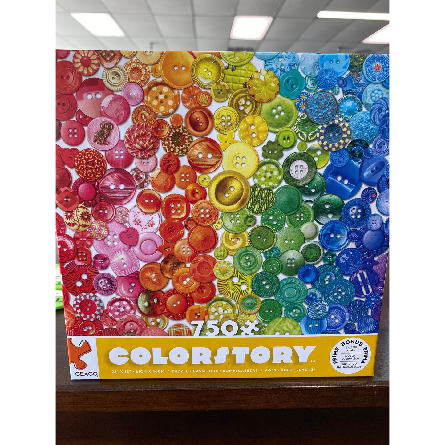 COLOR STORY 750PC BUTTONS