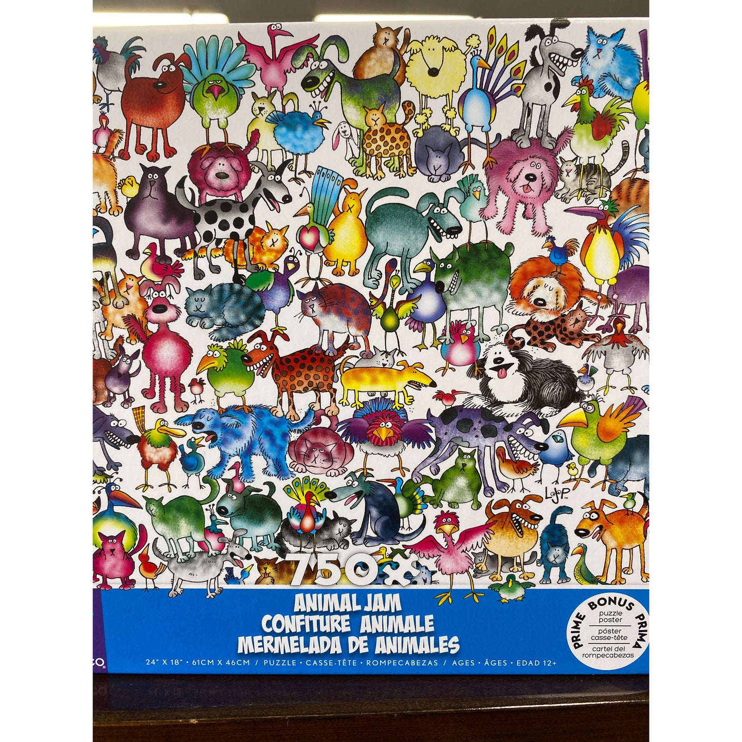 ANIMAL JAM 750PC BLUE
