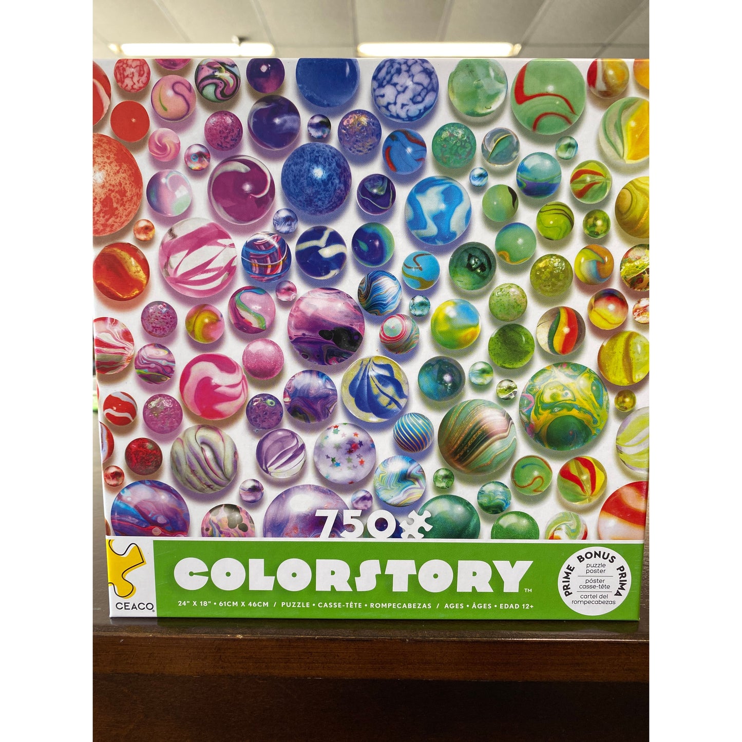 COLOR STORY 750PC MARBLES