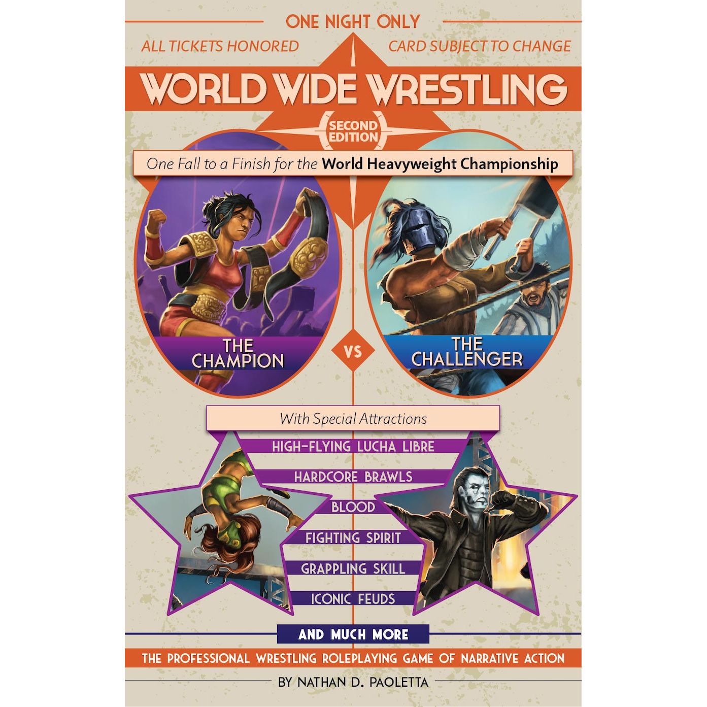 WORLD WIDE WRESTLING RPG 2ND ED
