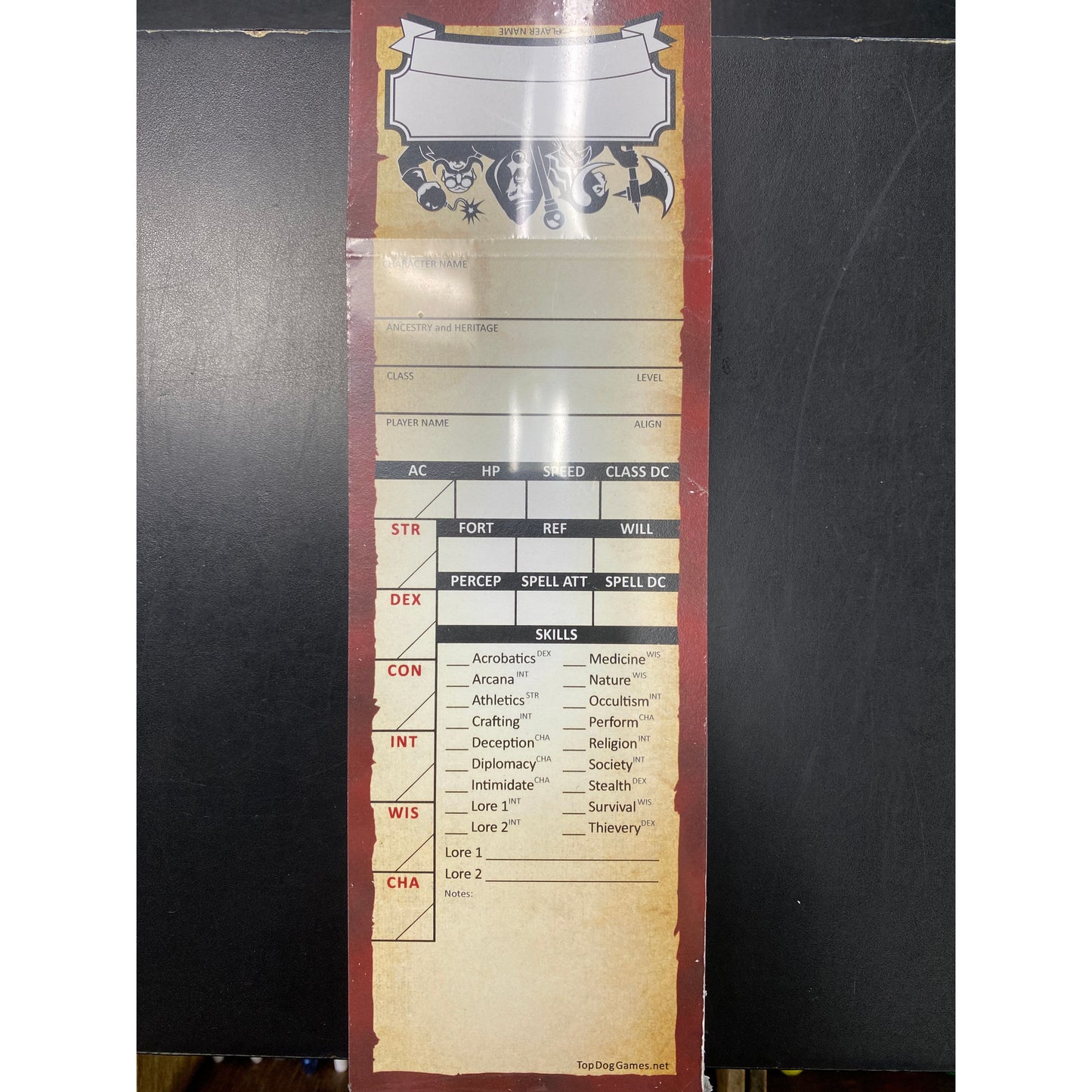 50 CHARACTER PATHTRACKERS