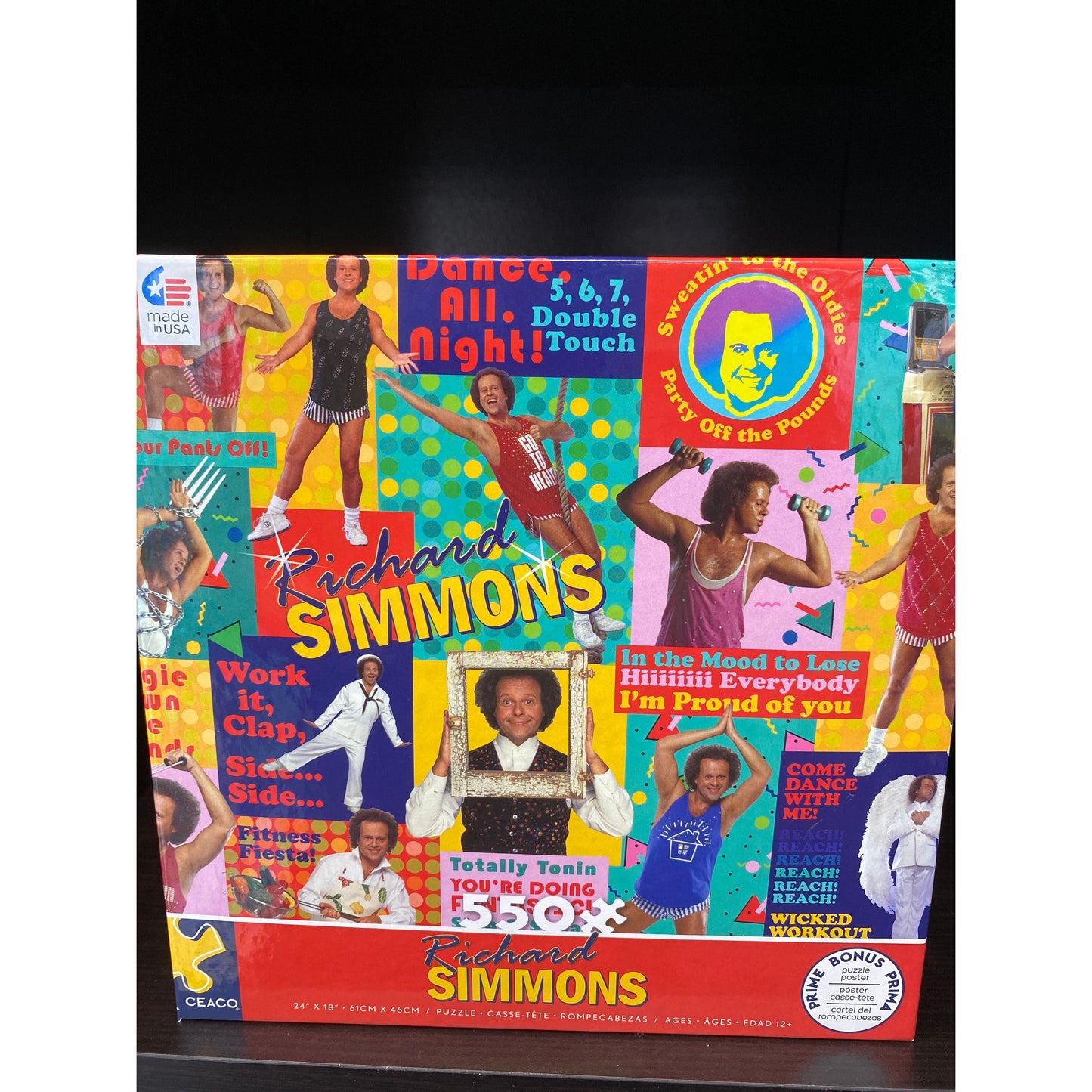 RICHARD SIMMONS 550PC COLLAGE