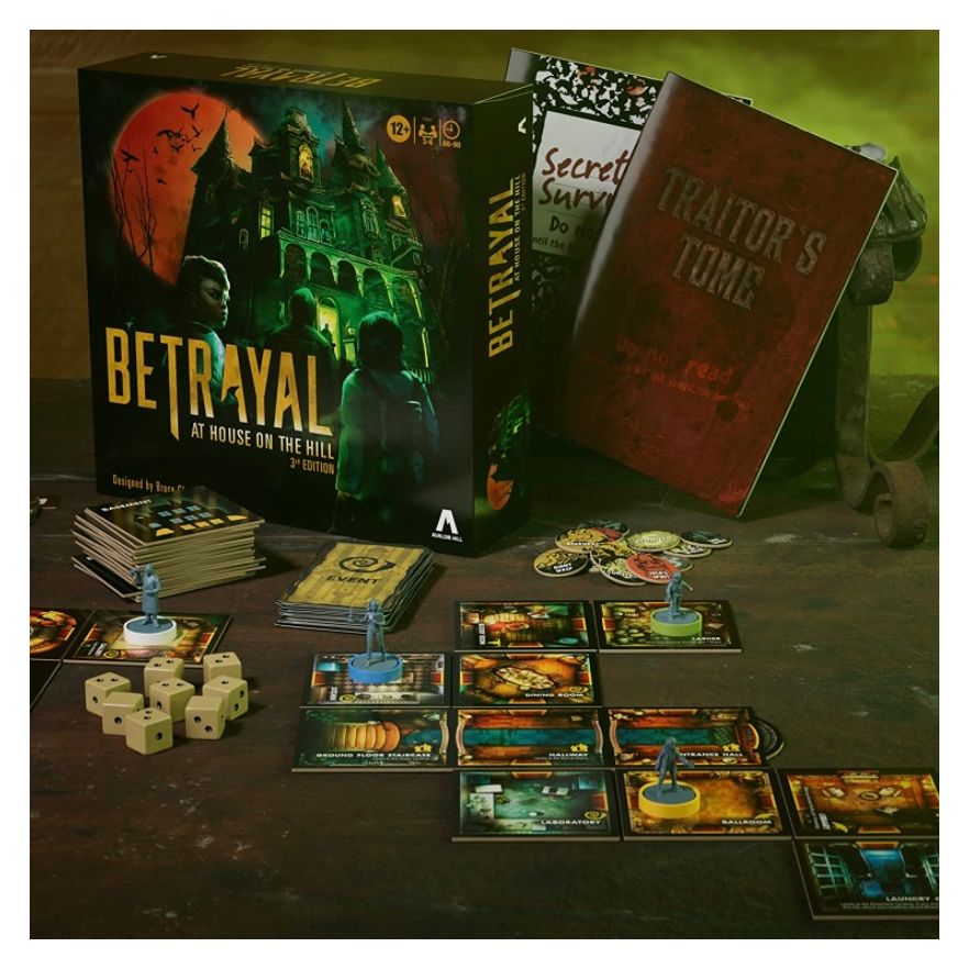 BETRAYAL AT HOUSE ON THE HILL 3rd EDITION