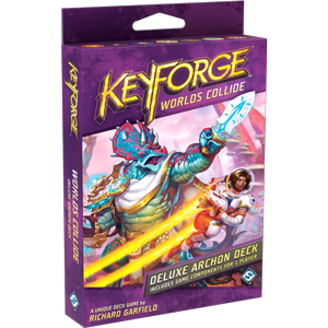 KEYFORGE: WORLDS COLLIDE DELUXE ARCHON DECK
