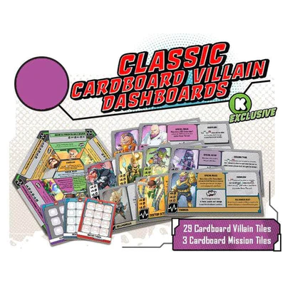 MARVEL UNITED CLASSIC VILLAIN DASHBOARDS