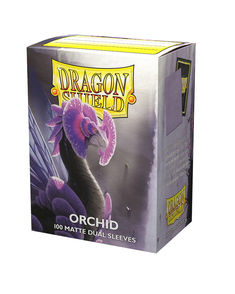 DRAGON SHIELD: DUAL MATTE ORCHID SLEEVES