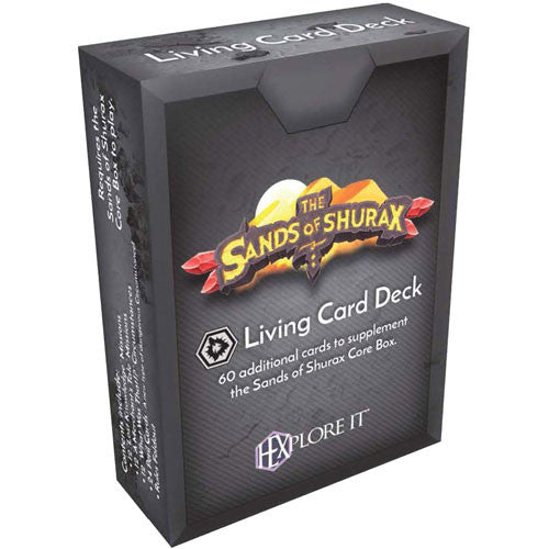 HEXPLORE IT THE SANDS OF SHURAX LIVING CARD DECK