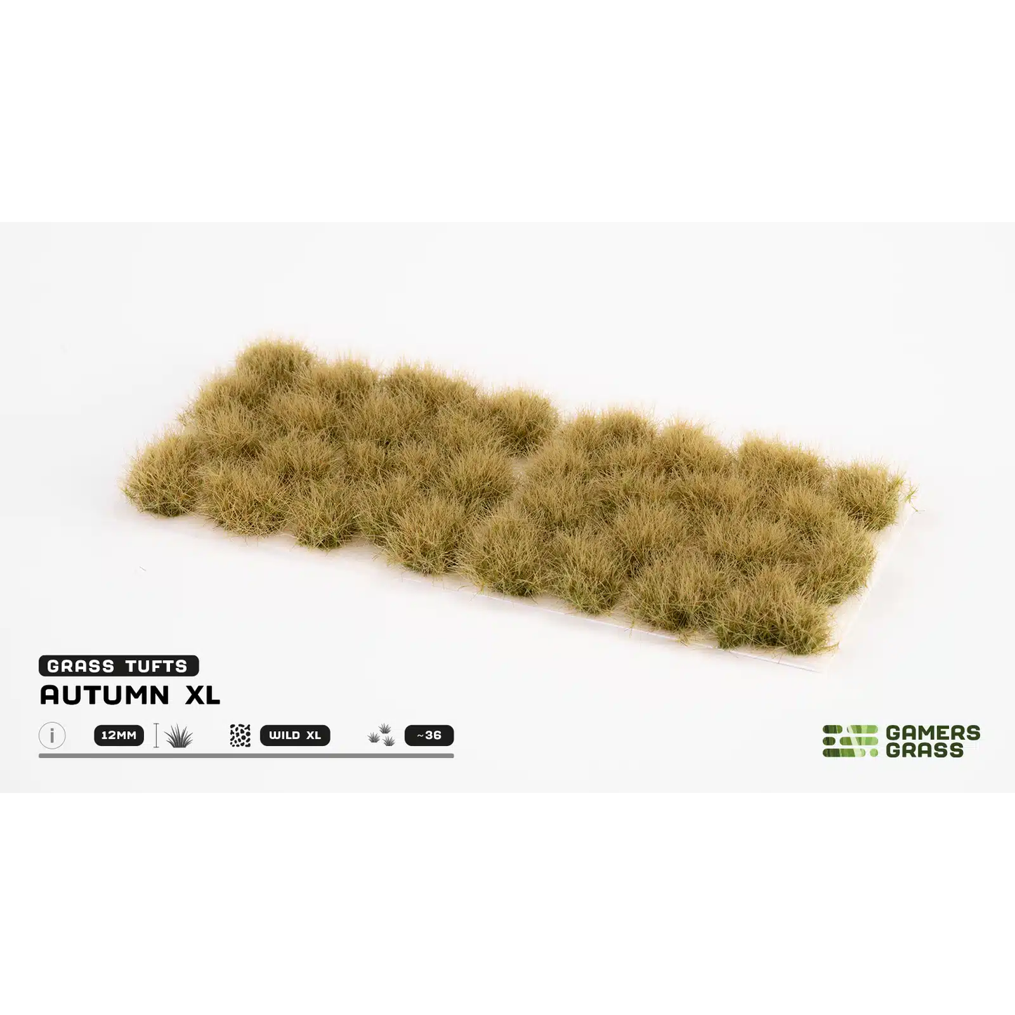 GAMER'S GRASS AUTUMN 12MM WILD XL TUFTS