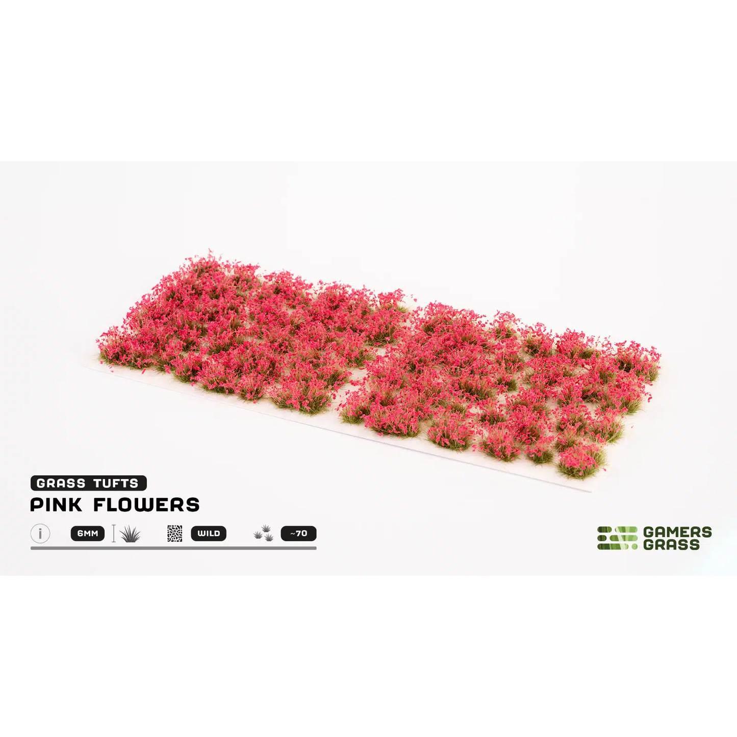 GAMER'S GRASS PINK FLOWER TUFTS