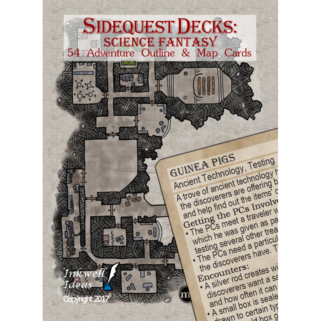 SIDEQUEST DECK SCIENCE FANTASY