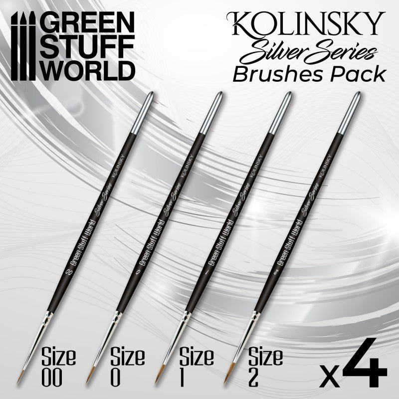 SILVER SERIES 4 BRUSH SET