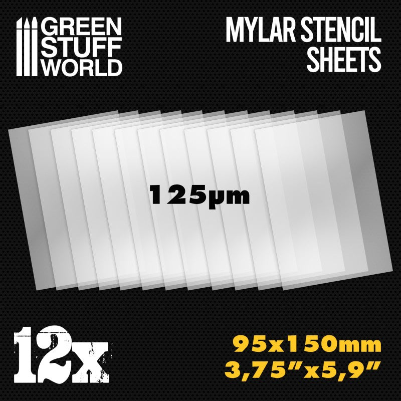 MYLAR STENCIL SHEETS SMALL