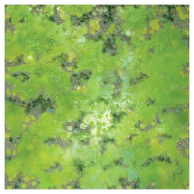 WARLOCK TILES: ACID LAGOON GAME MAT