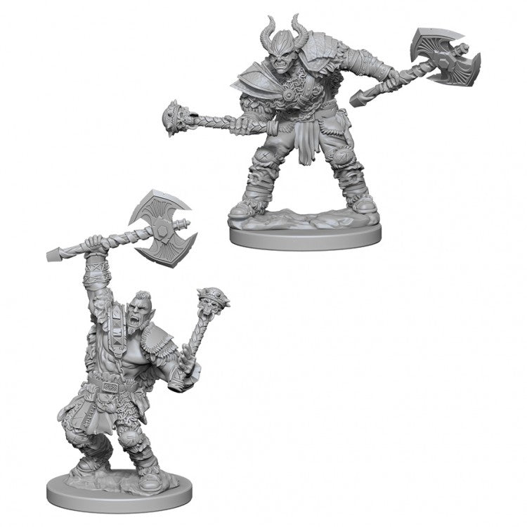 PATHFINDER DEEP CUTS: HALF-ORC MALE BARBARIAN