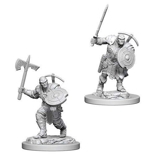 D&D NOLZUR'S EARTH GENASI MALE FIGHTER