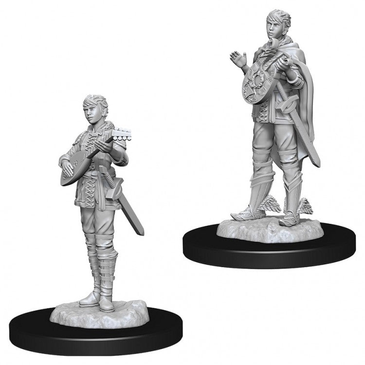 D&D NOLZUR'S FEMALE HALF-ELF BARD