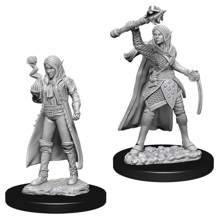 D&D NOLZUR'S FEMALE ELF CLERIC