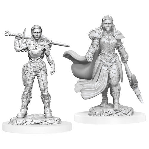 D&D NOLZUR'S FEMALE ORC FIGHTER